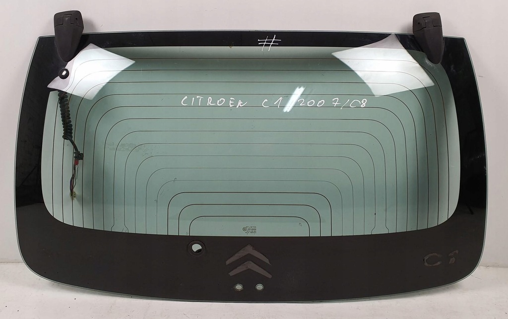фото №1, Крышка багажника багажника задняя стекло citroen c1