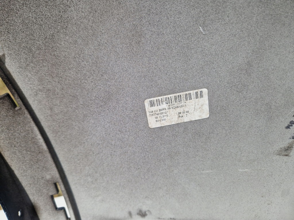 фото №13, Bmw x1 e84 бампер задний задняя с молдинг молдинг