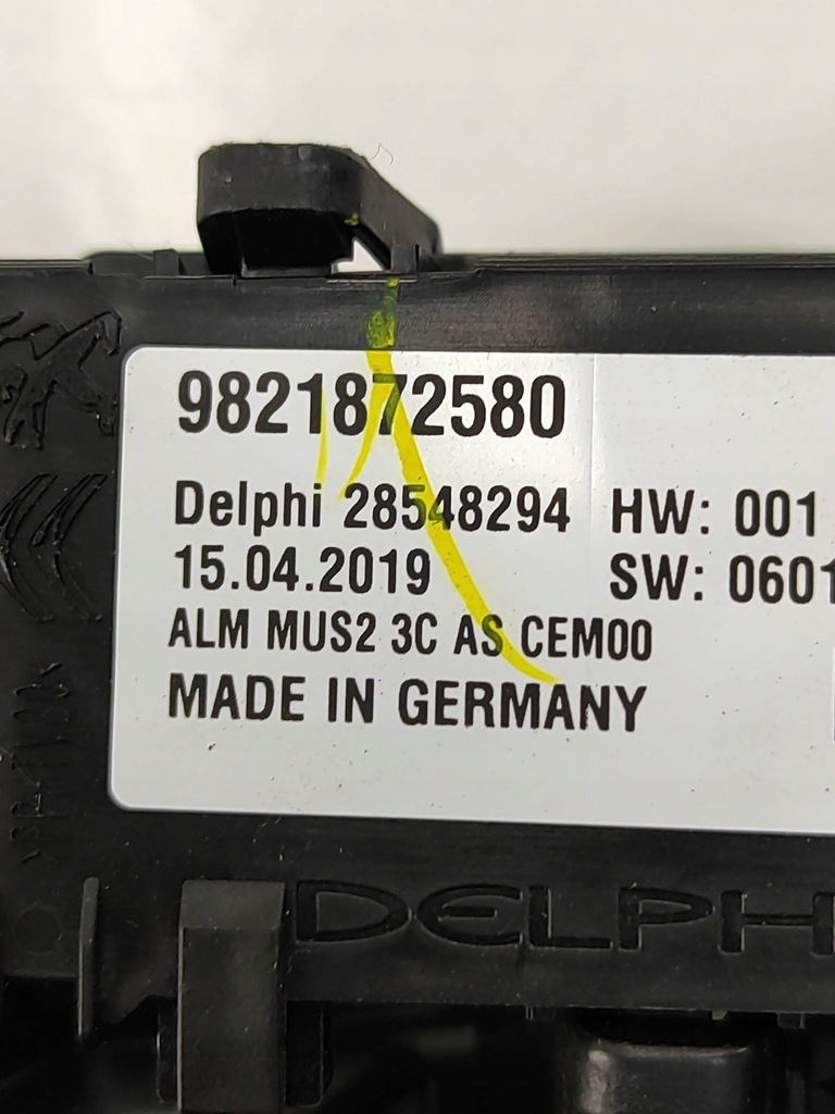 фото №8, Peugeot 5008 ii 2019 блок управления / модуль сигнализация