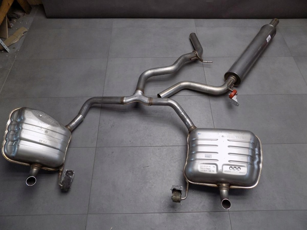 фото №1, Vw arteon выхлоп гаситель 3q5253611aq 3q5253611at
