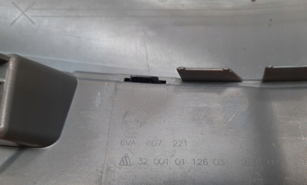 фото №6, Skoda fabia 4 бампер перед 6va