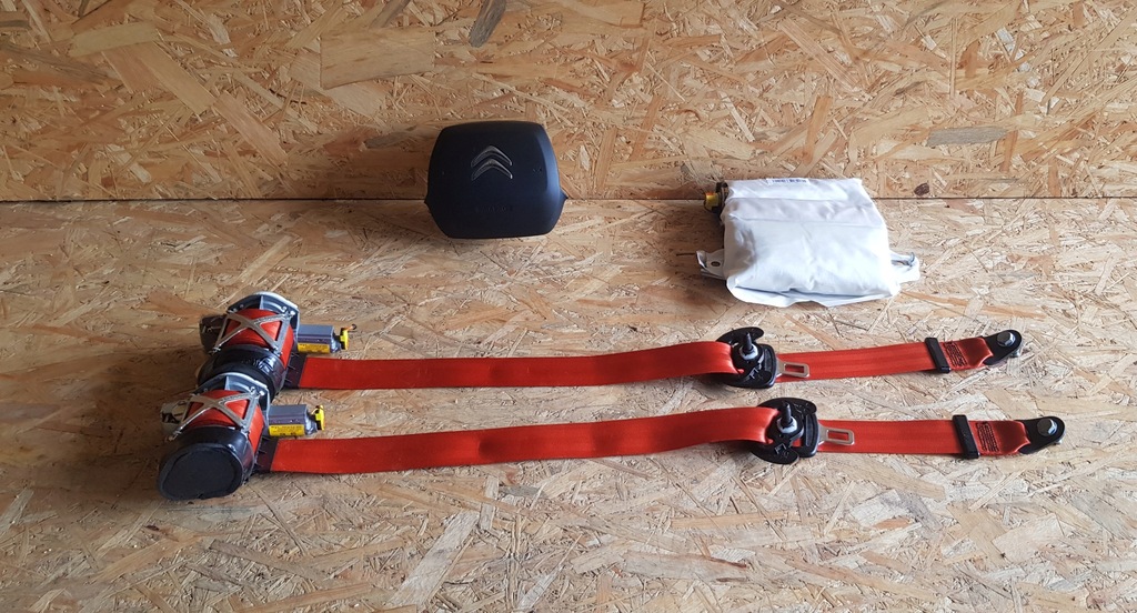 фото №1, Citroen c4 cactus подушка безопасности ремни europa оригинал потолок fv