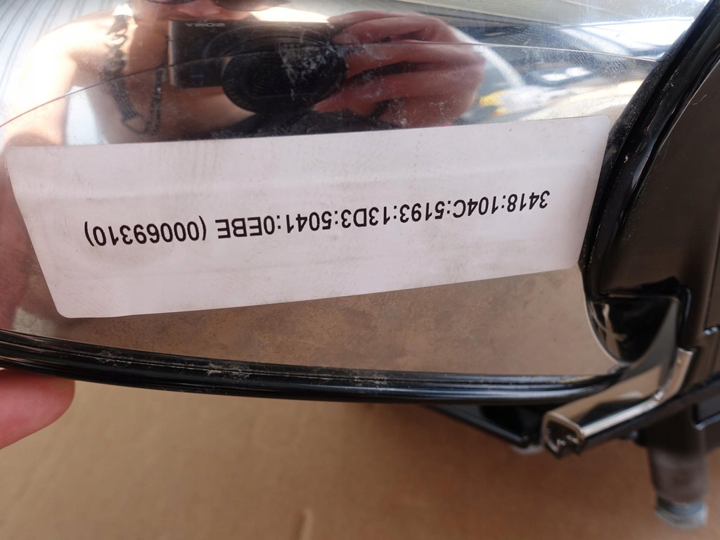 фото №10, Bmw 8 g14 g15 g16 зеркало правое карбон 9pin