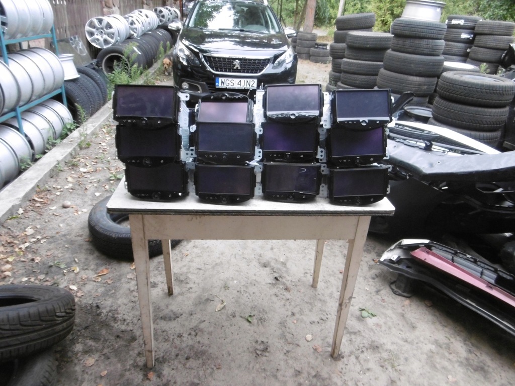 фото №1, Opel corsa e радио экран сенсорный opel оригинальный номер 95441719