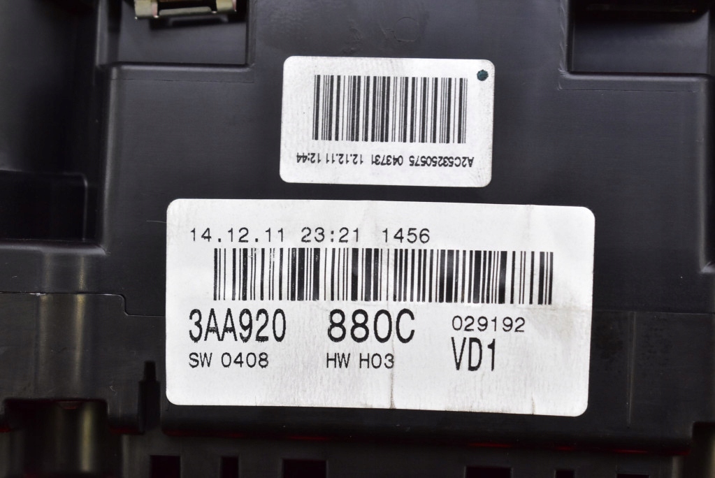 фото №8, Лічильник прилади автоматична коробка передач eu 3aa920880c vw passat b7 2.0 tdi 140 km 10-15