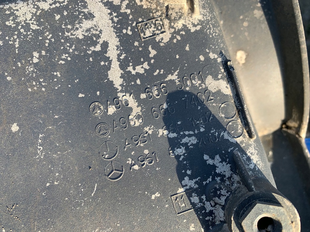 фото №10, 9616665001 actros mp4 подножка кабины левый подножка