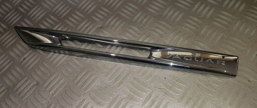 фото №7, Jaguar xj x351 молдинг накладка левая хром крыла левый перед передняя