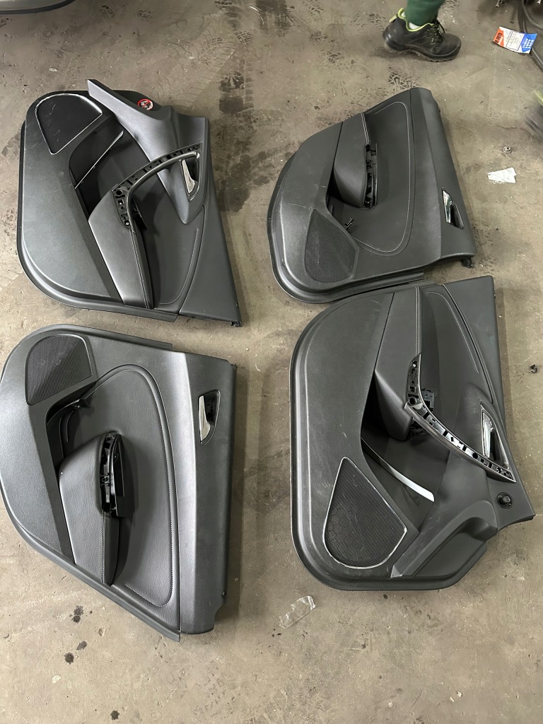 фото №5, Opel astra j hb 5d сидіння заднє сидіння напівшкіра обшивки оббивка