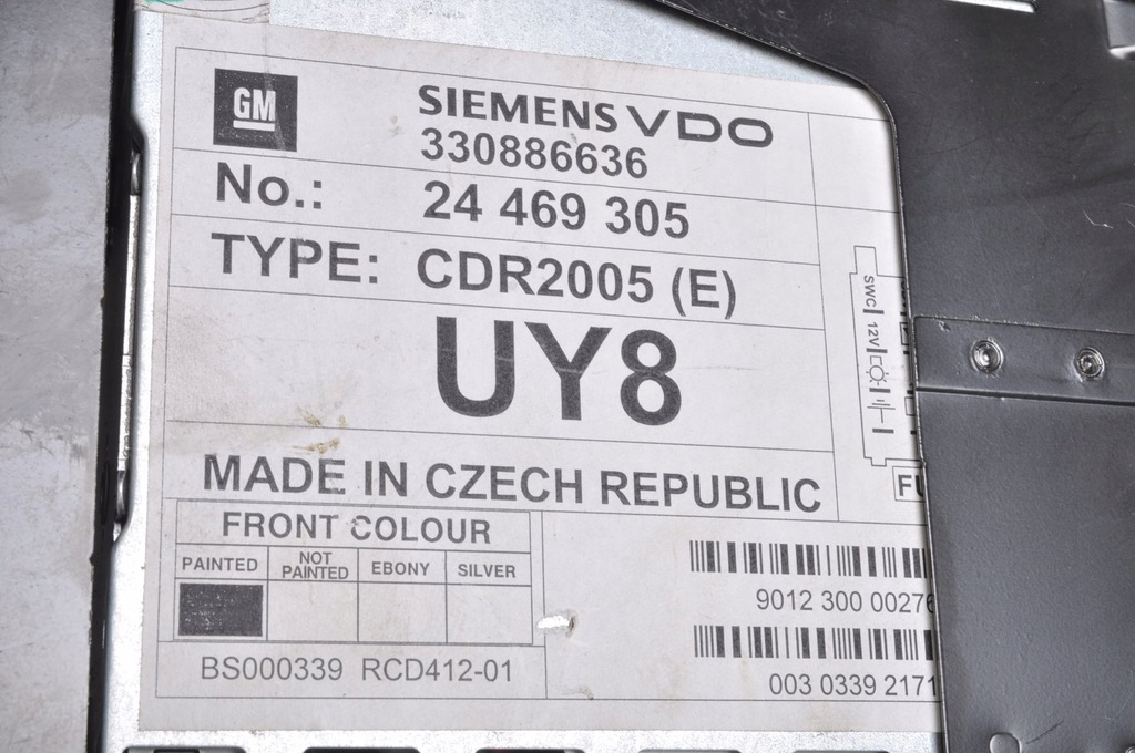 фото №7, Opel meriva a радіо 24469305 cdr 2005