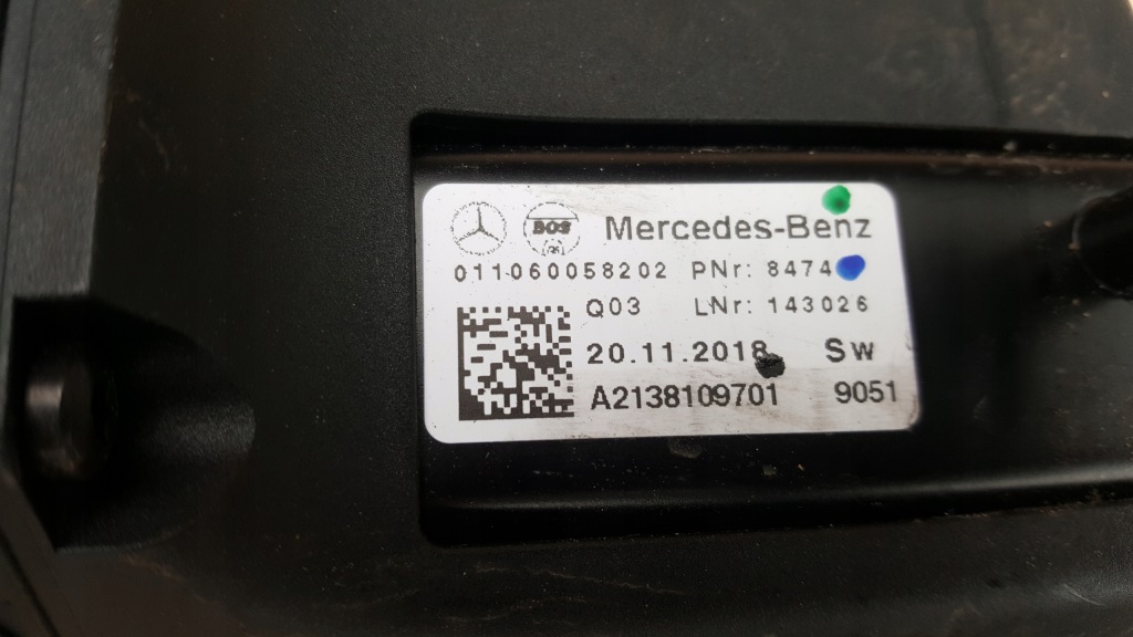 Шторка mercedes e klasa w 213 універсал 2016-2023 rok idealna Ціна