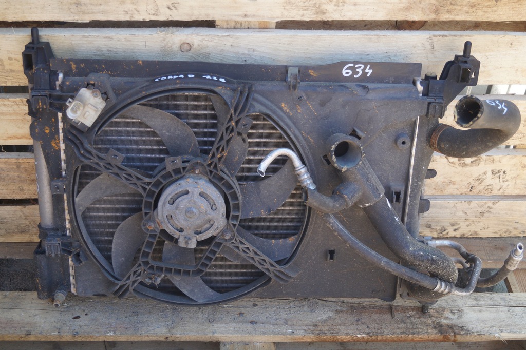 фото №7, Радиатор вентилятор opel corsa d 1.2 b