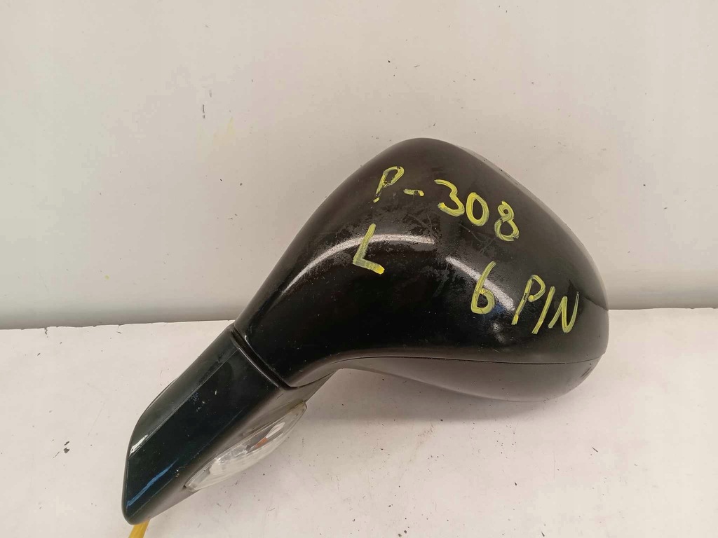 фото №1, Зеркало левая дверь peugeot 308 7-13 6 pin