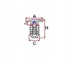 фото №2, Кліпси штифти накладки порога поріг toyota avensis