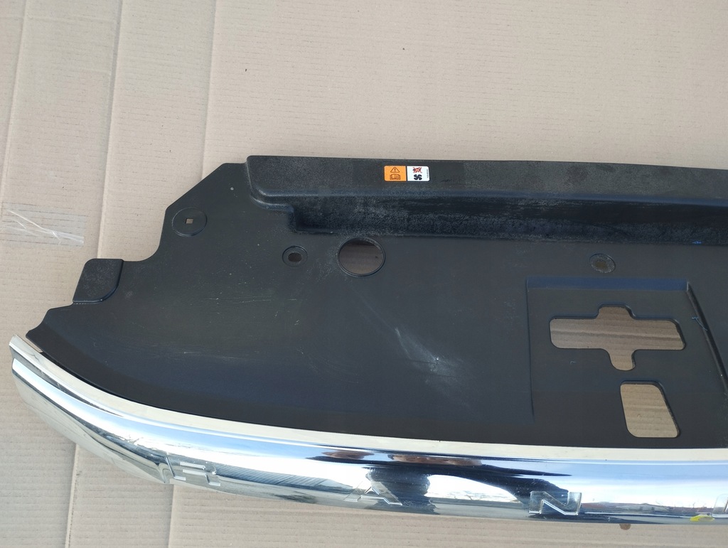 фото №4, Защита накладка поперечина перед хром решётка радиатора ranger iii 12-