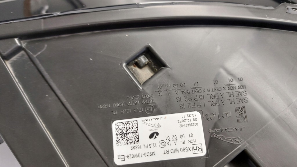 фото №6, Лампа перед передняя левая правая led jaguar i-pace x590 mid rt 18-22 europa