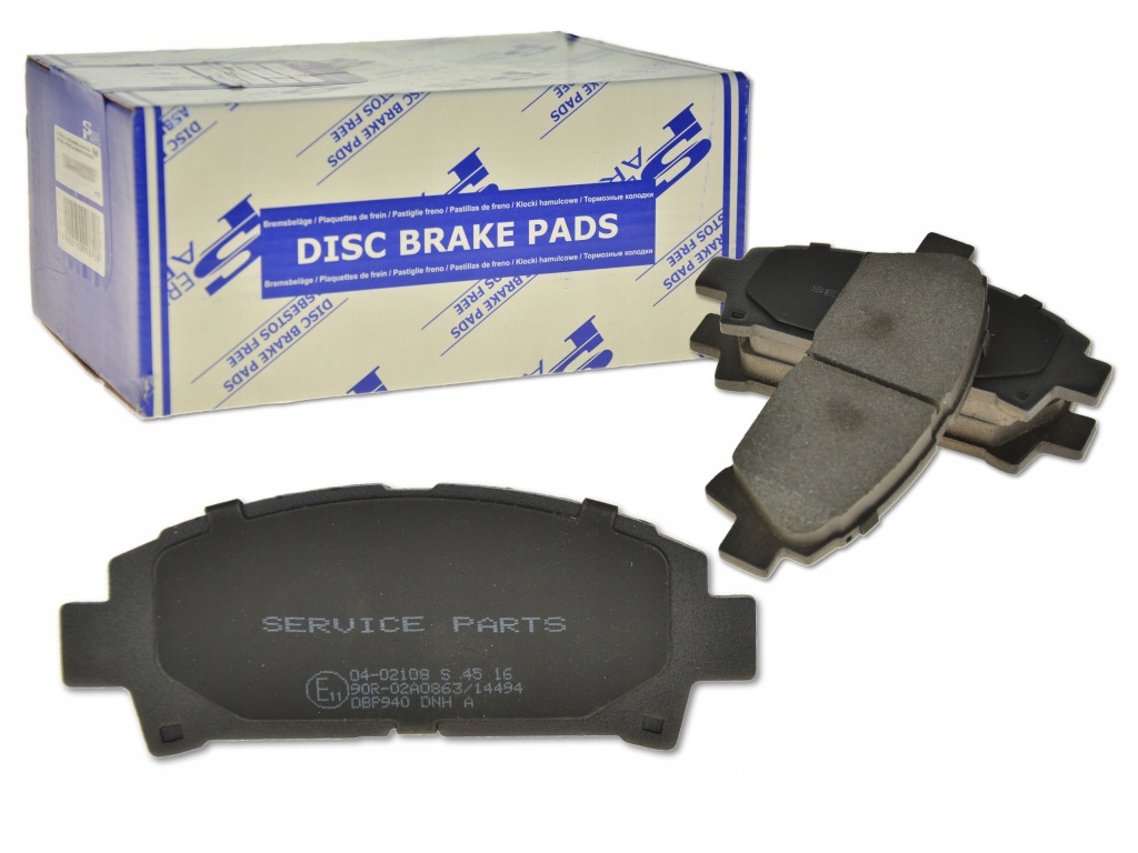 фото №1, Toyota avensis t22 97-03 гальмівні колодки гальмівні перед