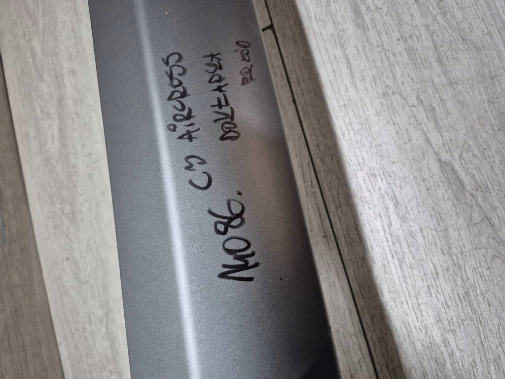 14086. citroen c3 aircross накладка бампер перед 39187851 Доставка