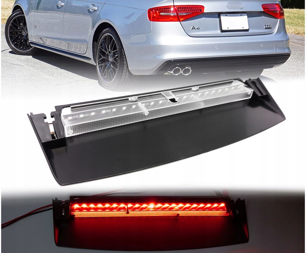 фото №11, Третій світло стоп-сигнал audi a4 b8 s4 a5 08-15 pure