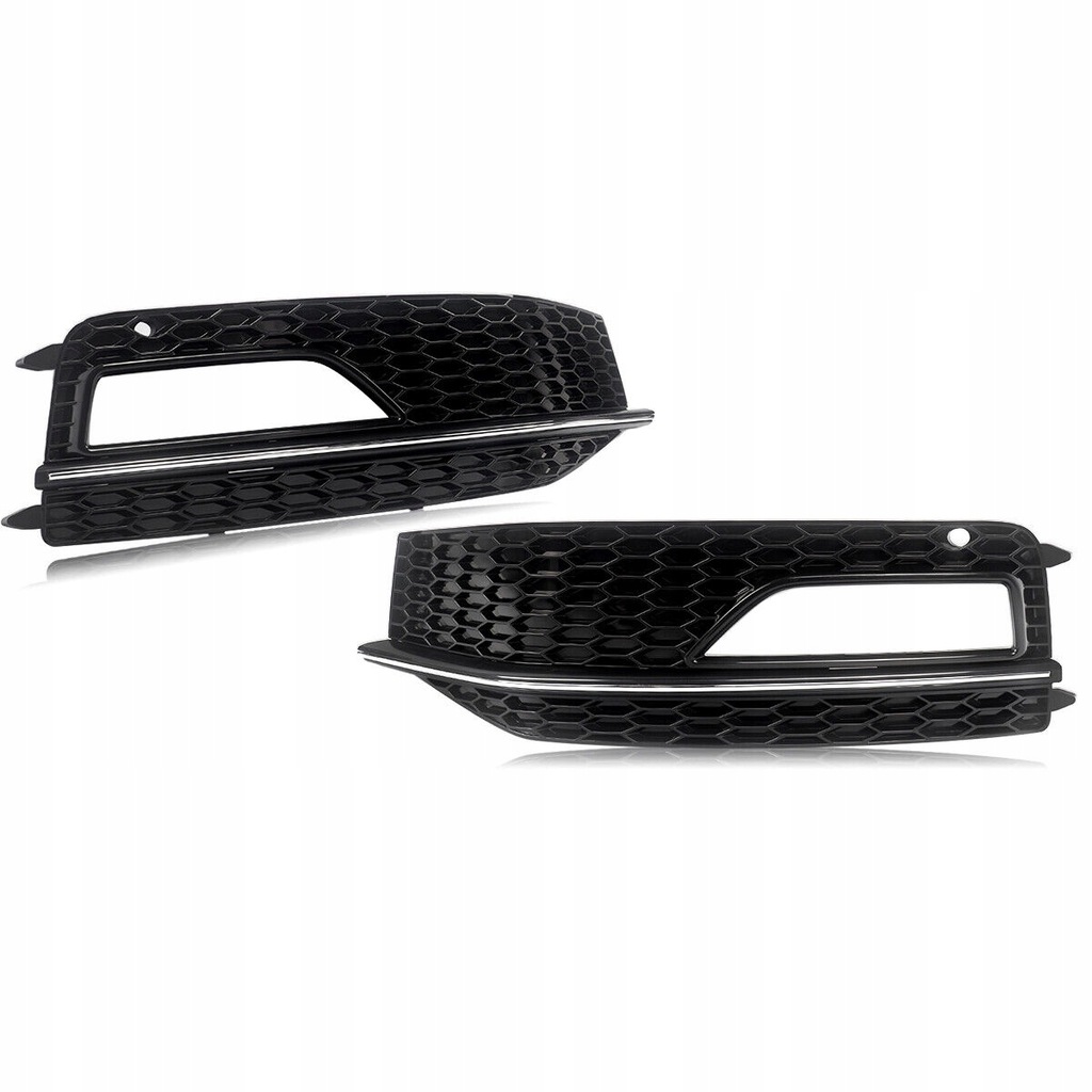 фото №13, Решётка радиатора w бампер pod противотуманная фара решётка audi a4 b8 s4 2013-2015 правая левая