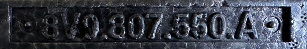 Audi a3 8v 13-20 абсорбер пена бампера перед передний 8v0807550a с Разборки