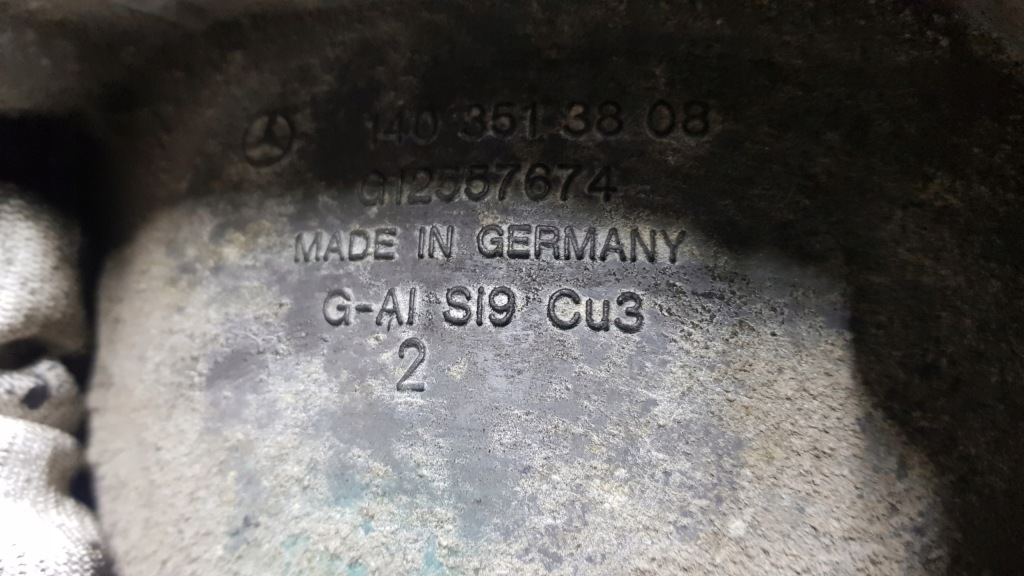 фото №14, Mercedes w220 4.3 5.0 v8 дифференциал дифференциал 2.82 малый фланец