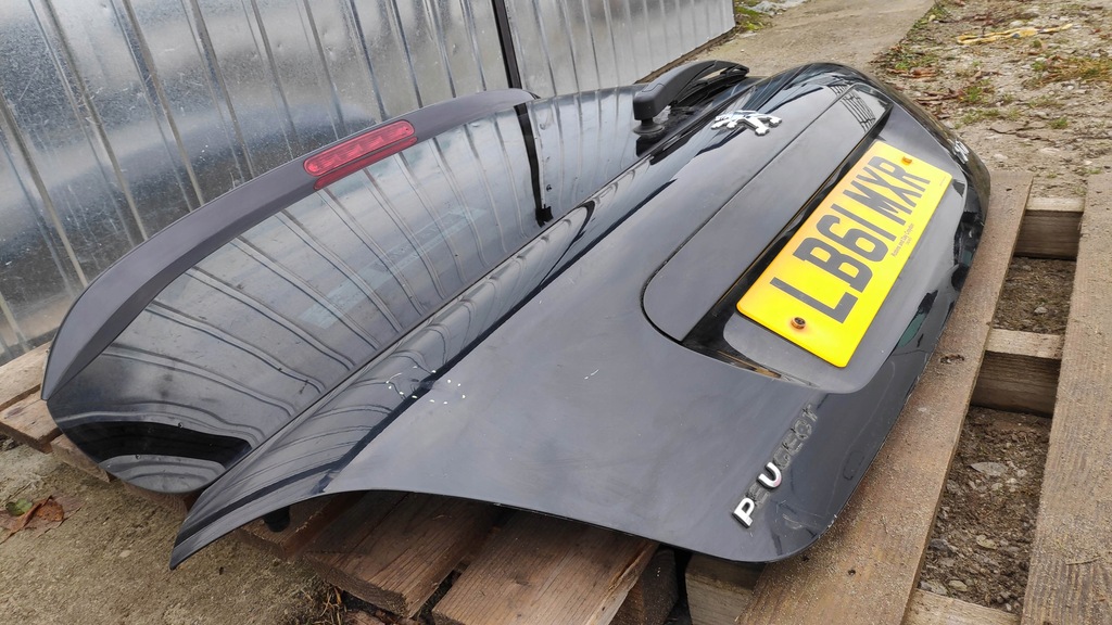 фото №7, Кришка багажника багажника peugeot 207 lift exlb 3d hb