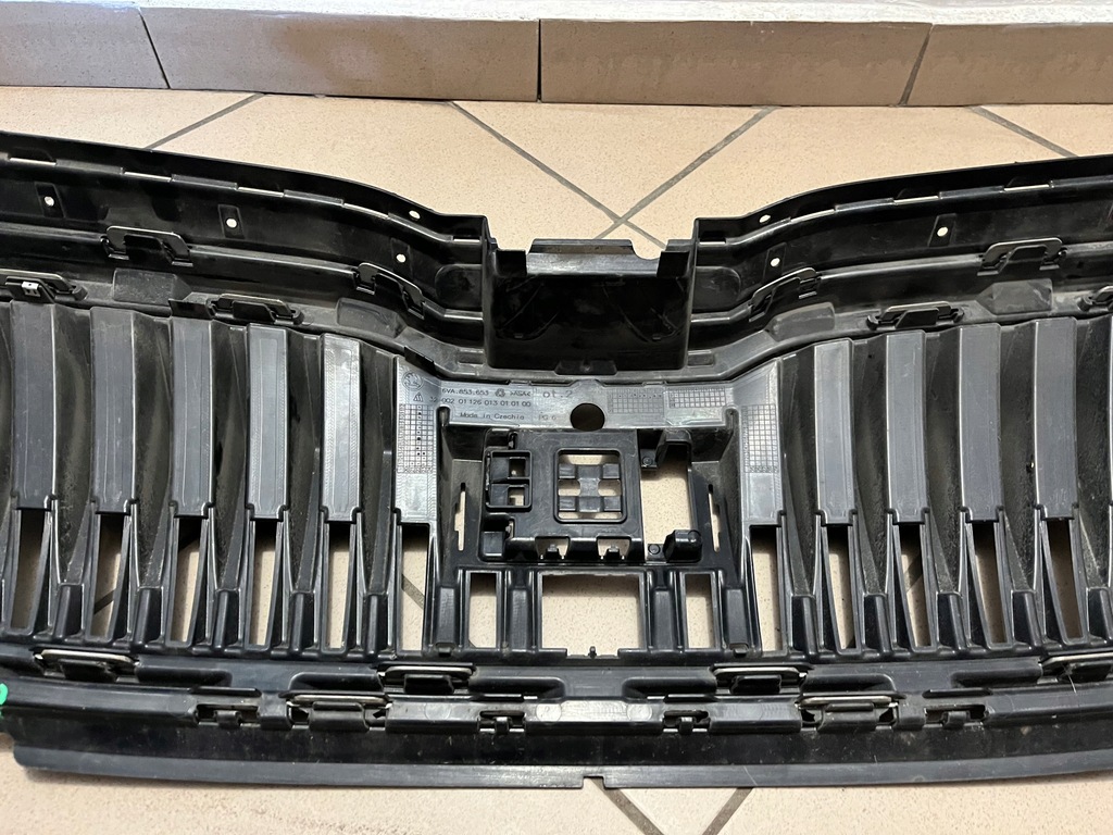 фото №13, Решітка радіатора решітка решітка радіатора бампера skoda fabia iv 4 6va 21-