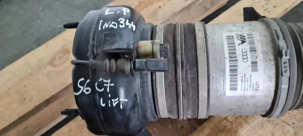 фото №7, S6 c7 4g a6 lift амортизатор левый перед передний 4g0616039al s7 4g a7