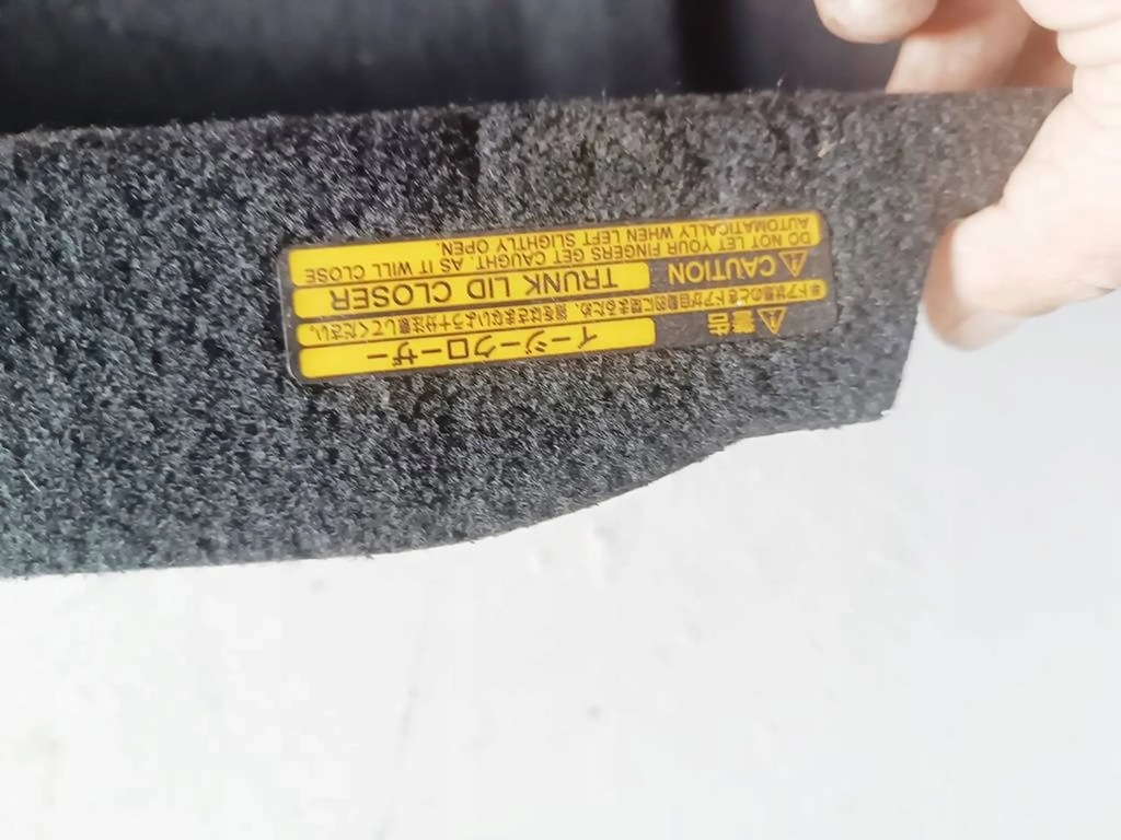 фото №6, Lexus gs 450h iii 2010r lift защита крышки задний