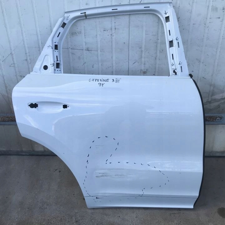 фото №1, Двері porsche cayenne 3 iii 9y 17- правий задня праве задні
