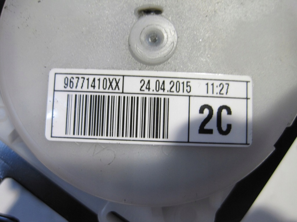 фото №9, Pas безопасности citroen c4 picasso задняя 96771406xx 96771407xx 96771410xx