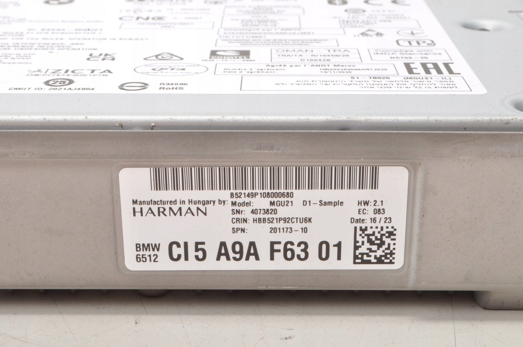 фото №3, Bmw i4 g26 радіо навігація mgu21 5a9af63