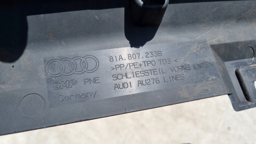 фото №8, Спойлер перед + защита audi q2 81a 16-20 s-line