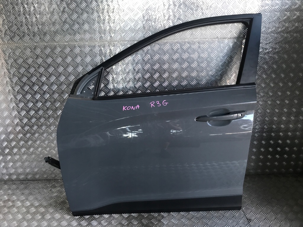 фото №1, Hyundai kona дверь передние перед левая полный w цвет r3g 18-23