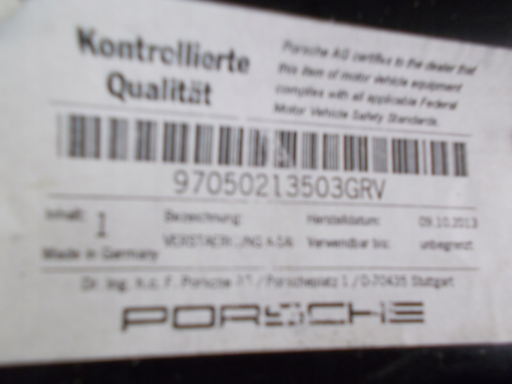 фото №6, Блок двигуна лівий перед porsche panamera 970 dwie частини