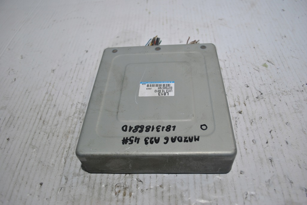 фото №7, Бортовой компьютер блок управления двигателя mazda оригинальный номер l81318881d