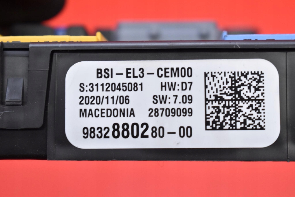 фото №7, Коробка предохранителей bsi 9832880280-00 citroen c3 iii 1.2 puretech 83 km