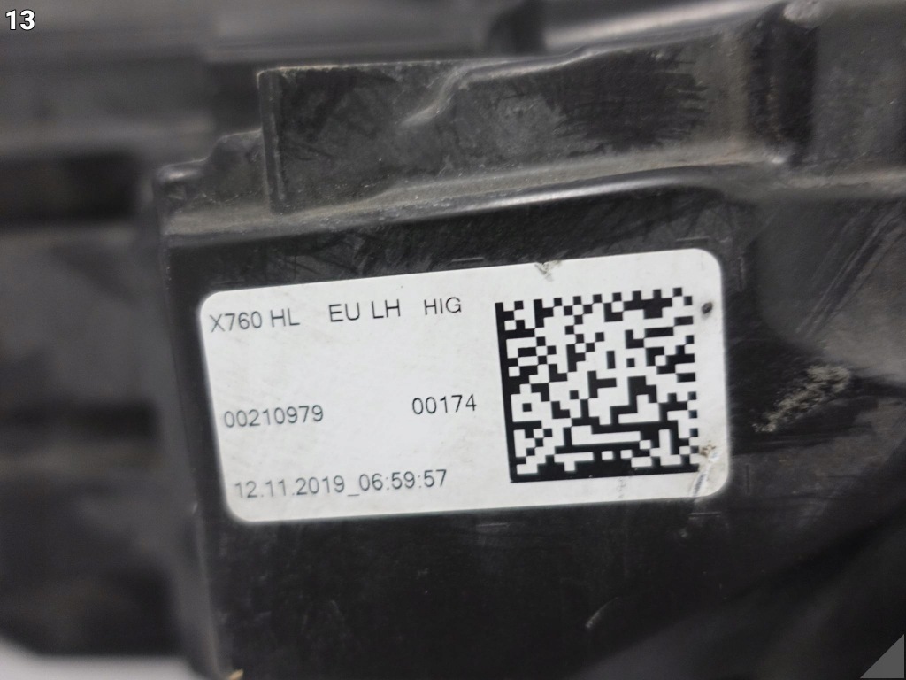 Jaguar xe x760 рестайлинг  19-24 лампа full led high matrix левая перед eu + модуль Недорого