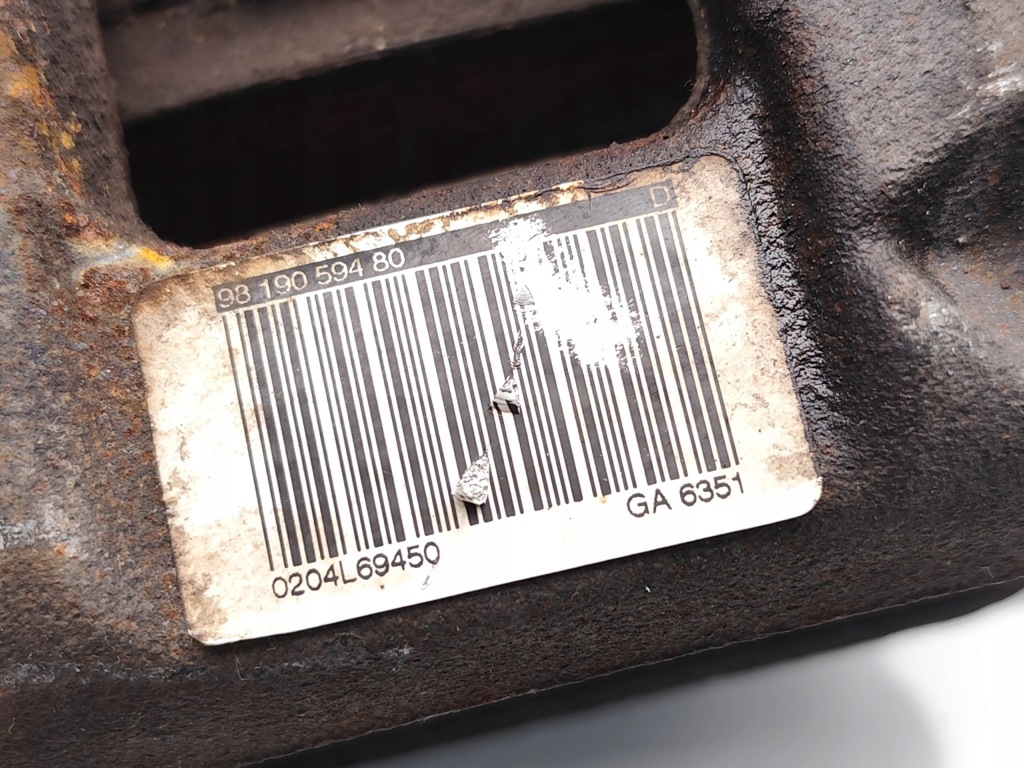 Vauxhall mokka задній супорт гальмівний mokka-e двигун електричний 9819059480 Зі Шроту