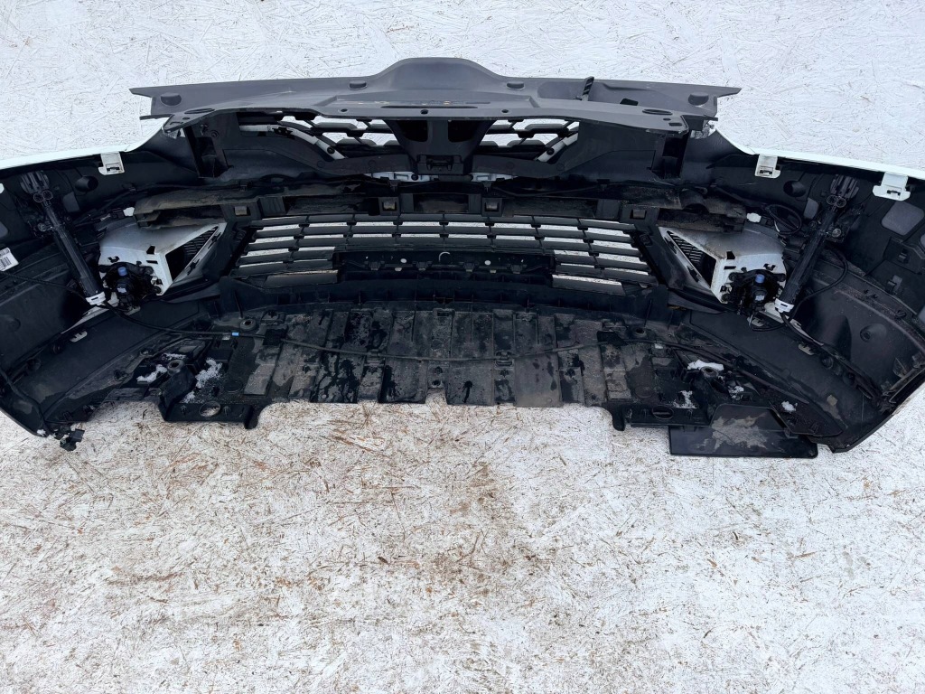 фото №9, Scenic iv бампер передній перед білий teqnc qnc 6 pdc омивачі перламутр