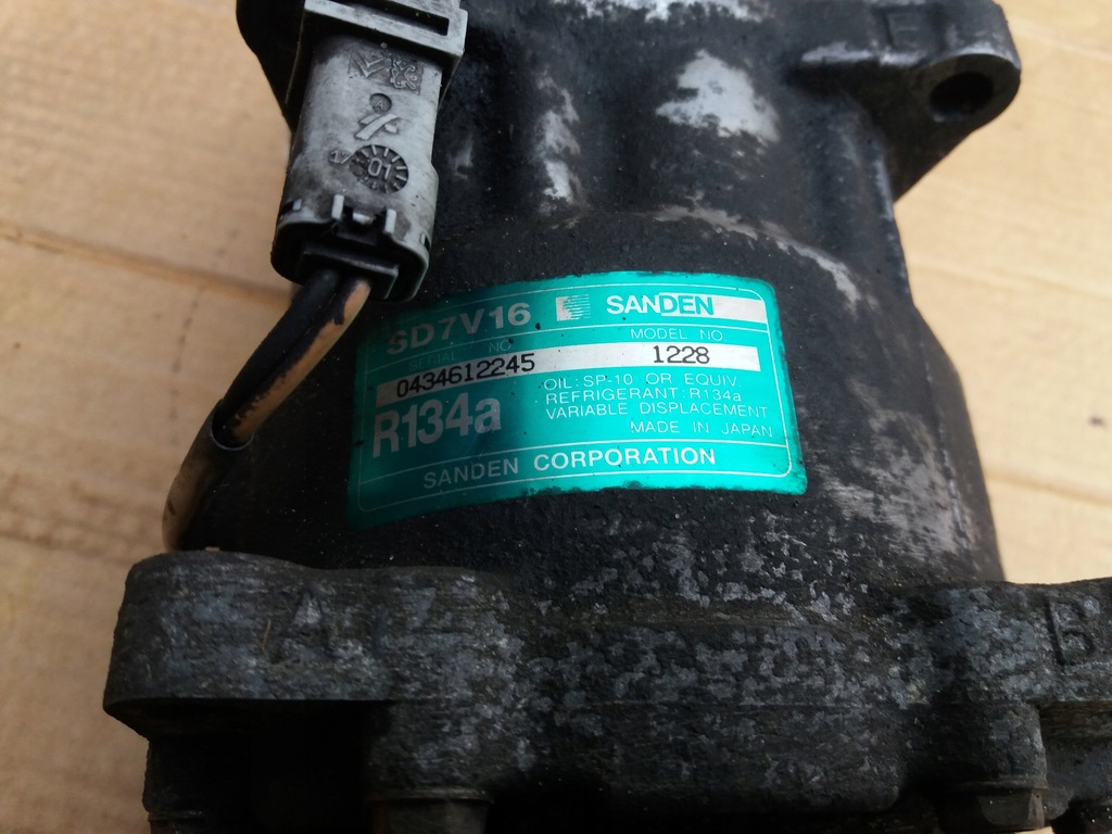 фото №4, Компрессор кондиционера peugeot 807 c8 2.0 2.2 hdi