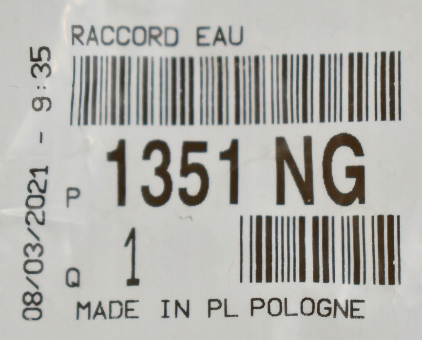 фото №8, 1351.ng citroen/peugeot шланг радиатора c c5 iii 1.6hdi оригинальный номер psa