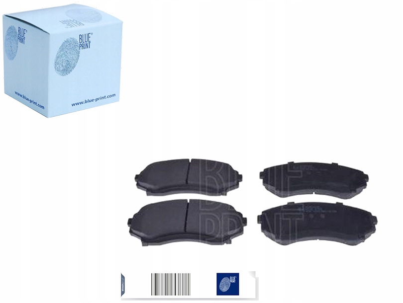 фото №1, Blue print тормозные колодки тормозные mazda mpv ii 2.0 lw