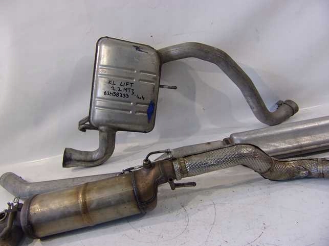 фото №7, Jeep cherokee kl lift 2.2 19- труба вихлоп гасник 82458233