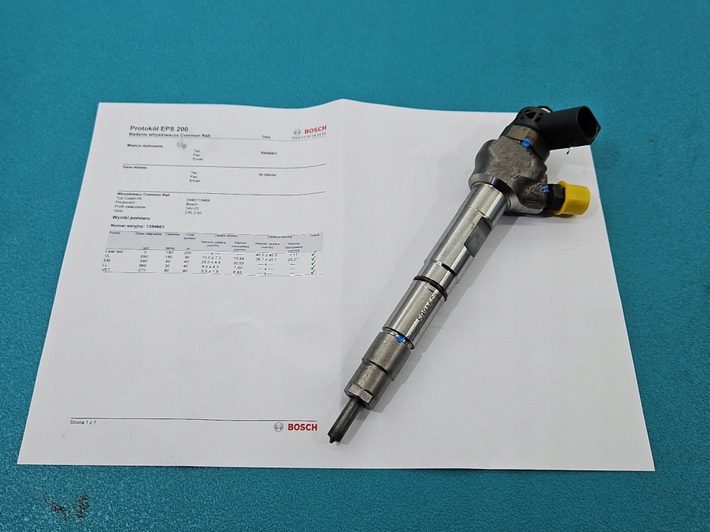 фото №1, Test форсунка skoda karoq 0445110469 2.0 tdi