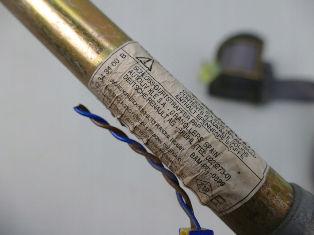 фото №2, Renault megane i lift pas безпеки лівий задня