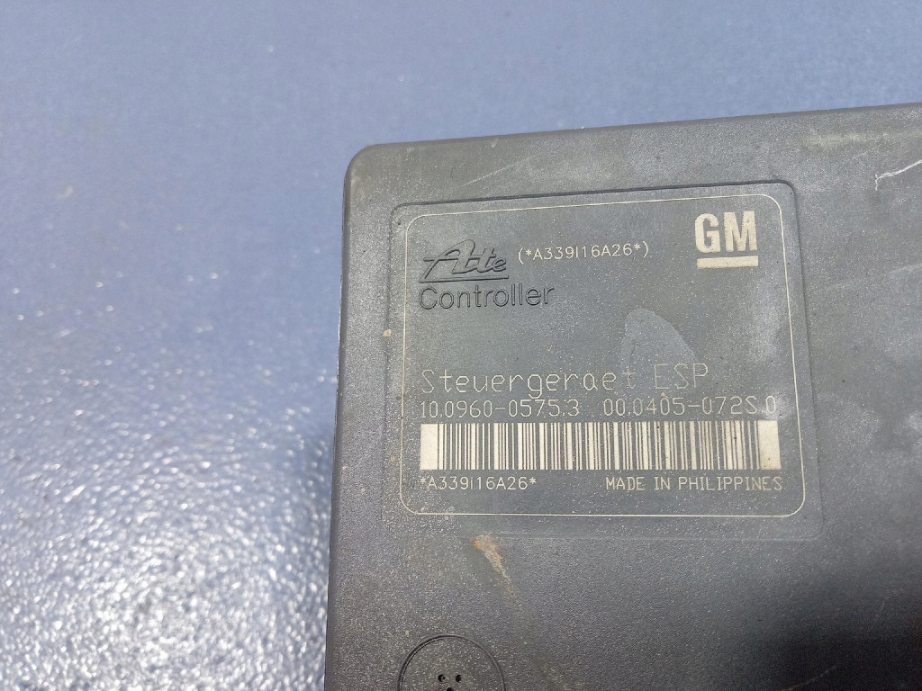 Opel zafira b 1.8 140km насос abs блок керування 13246539 z18xer Зі Шроту