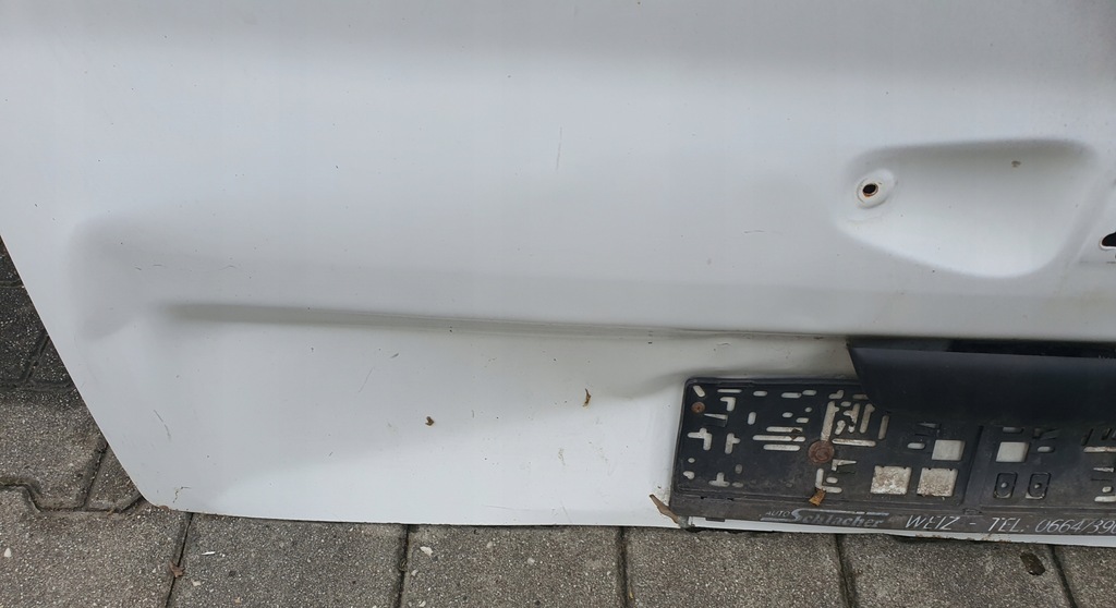 фото №4, Крышка багажника задняя задняя renault trafic ii