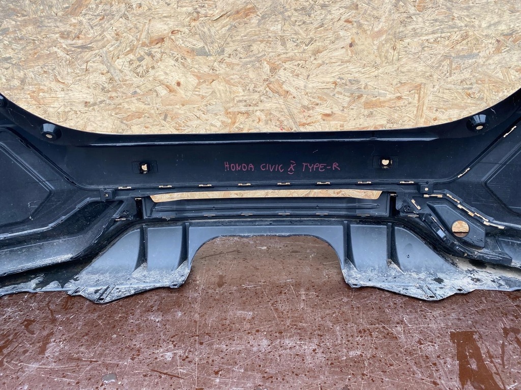 фото №10, Бампер задняя задний honda civic x r type накладка бампер спойлер