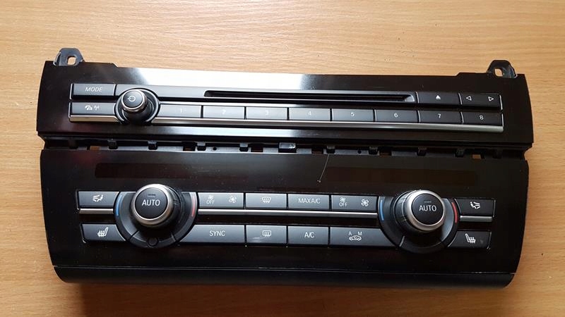 фото №1, Панель кондиционера радио bmw f10 f11 6824207